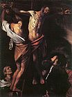 Caravaggio The Crucifixion of St. Andrew painting